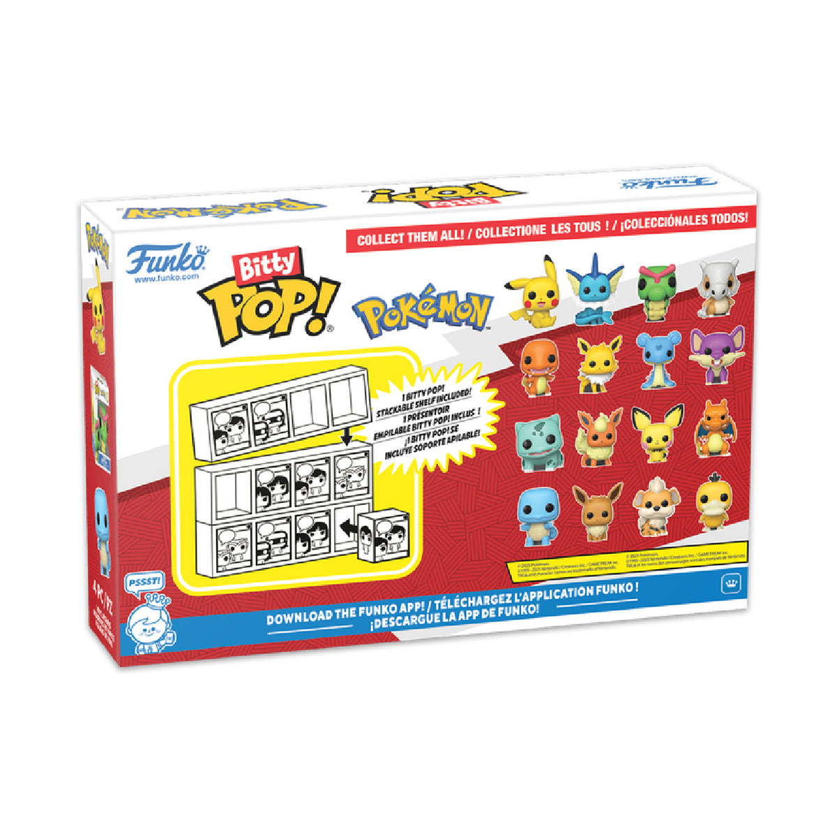 Funko - Bitty Pop Pokémon 4-pack - Series 1