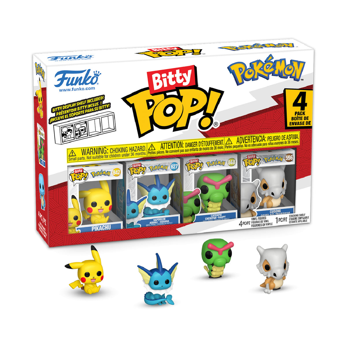 Funko - Bitty Pop Pokémon 4-pack - Series 1