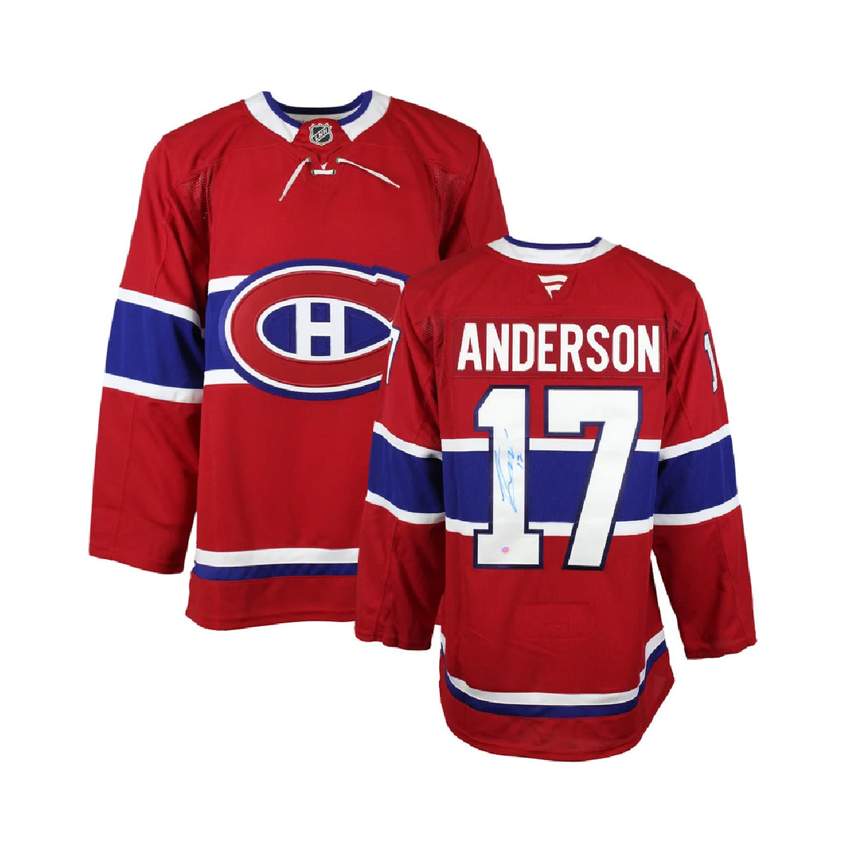 Frameworth - Josh Anderson Montréal Canadiens Fanatics Premium Jersey Autographié