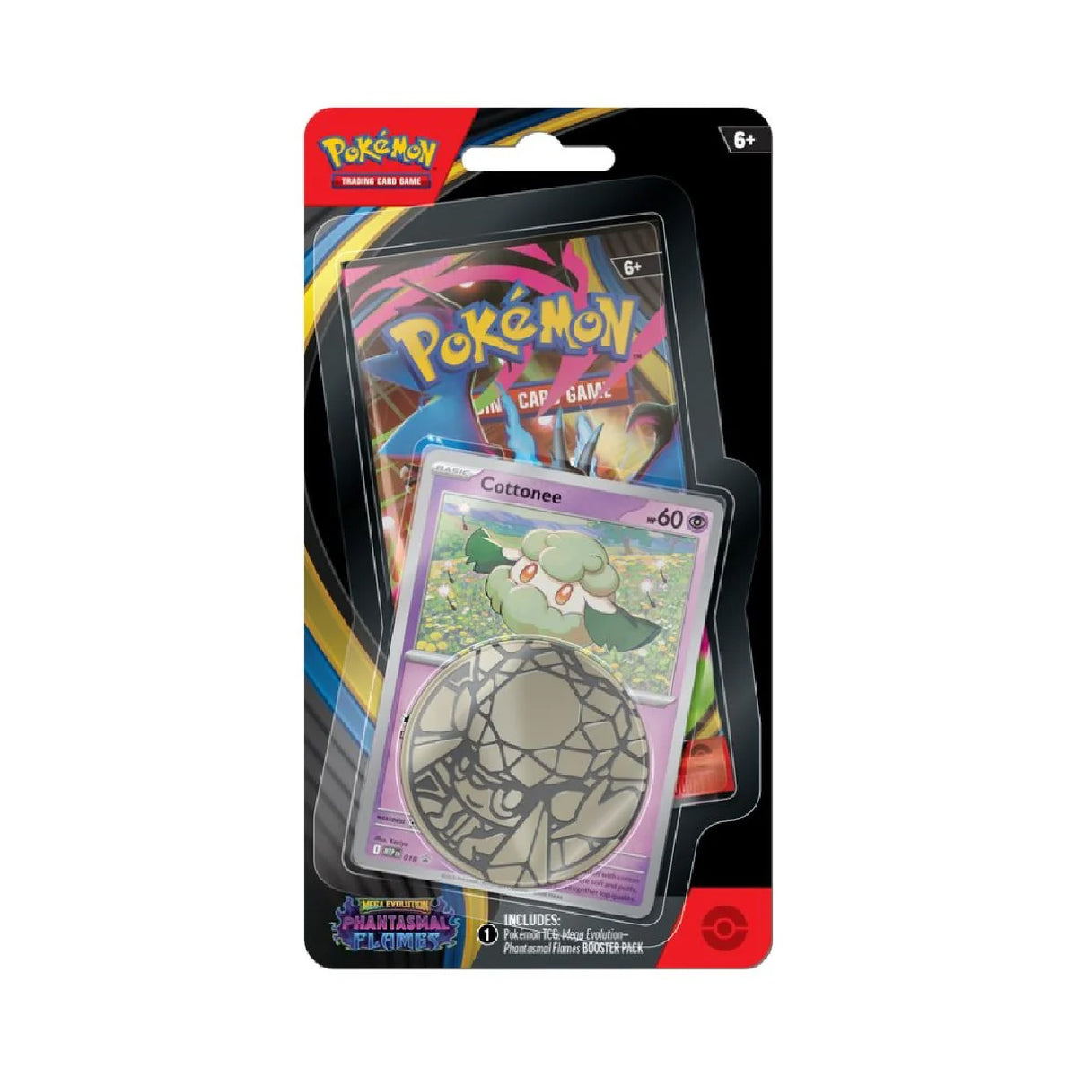 Pokémon - Mega Evolution Phantasmal Flames - One-Booster blister (Cottonee)