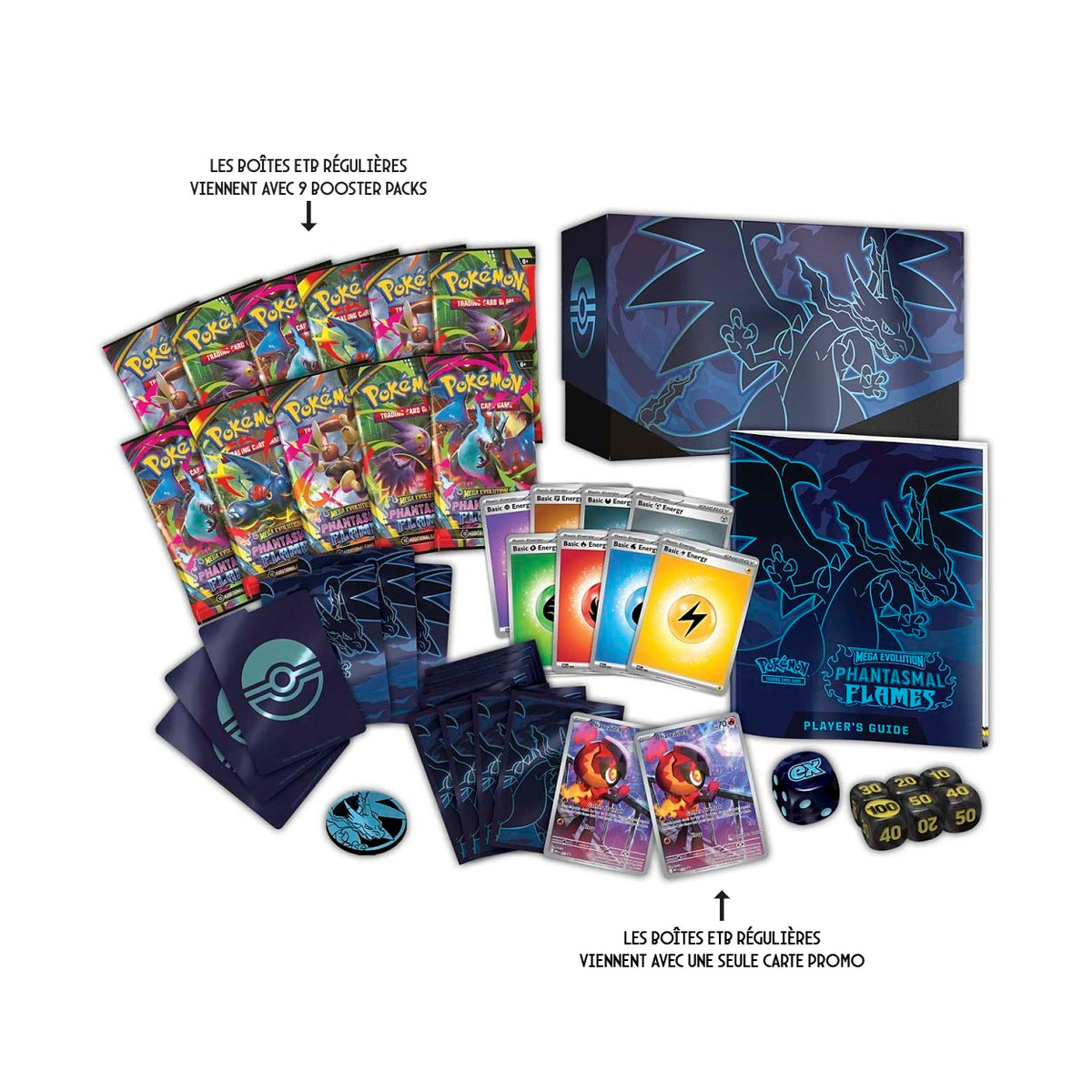 Pokémon - Mega Evolution Phantasmal Flames - Elite Trainer Box