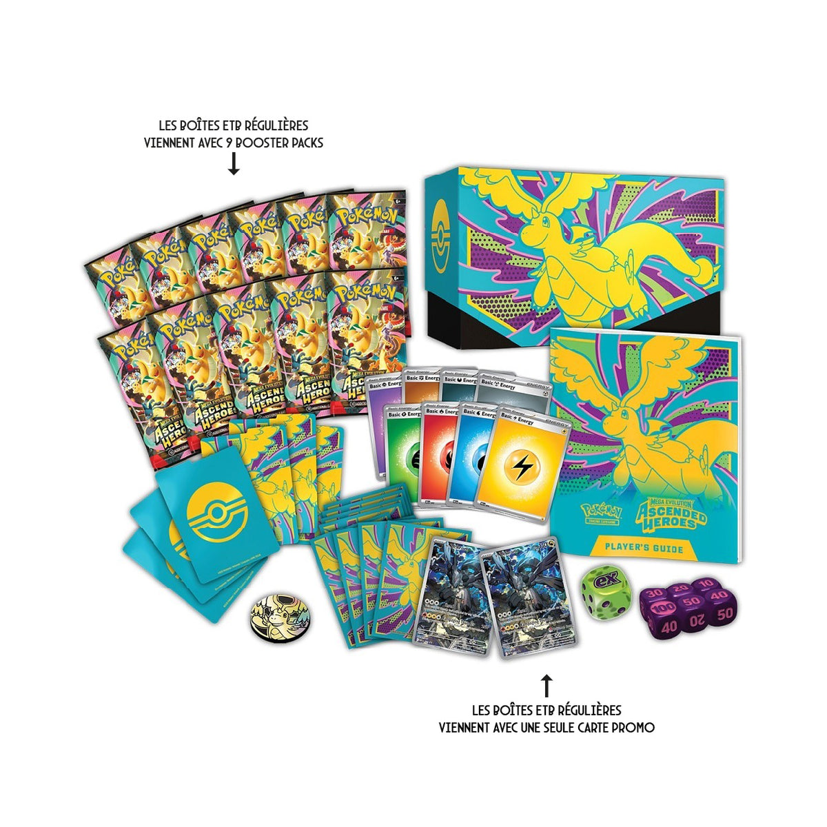 Pokémon - Mega Evolution Ascended Heroes - Elite Trainer Box