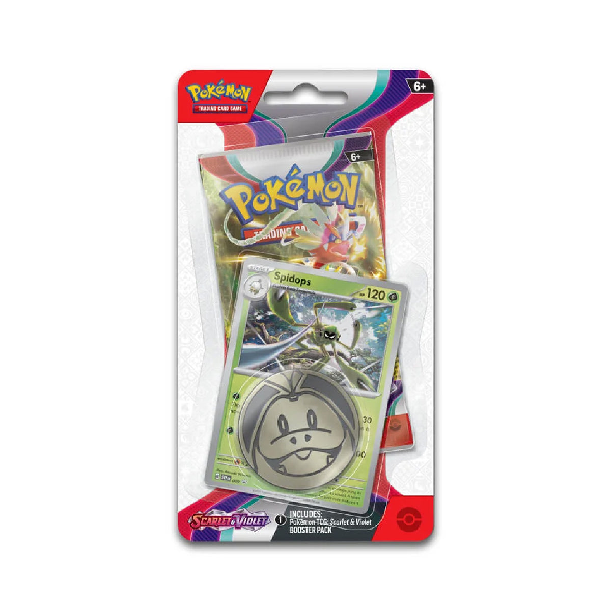 Pokémon - Scarlet & Violet set de base - One-Booster blister (Spidops)