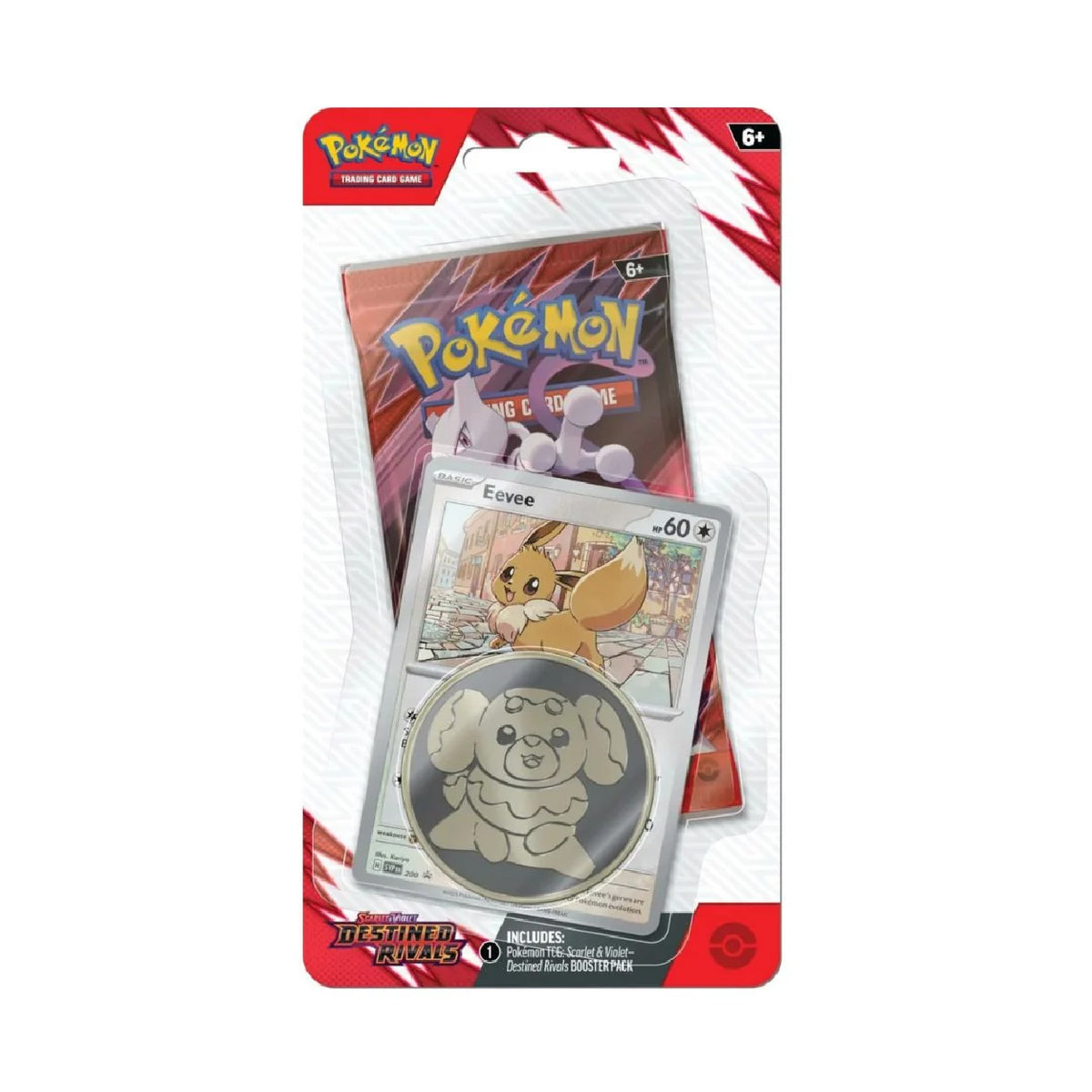 Pokémon - Scarlet & Violet Destined Rivals - One-Booster blister (Eevee)