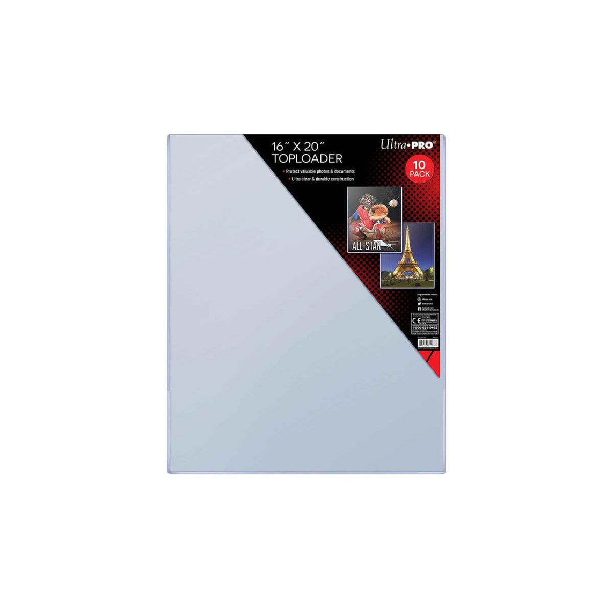 Ultra PRO - Protège-cartes Toploads grands formats